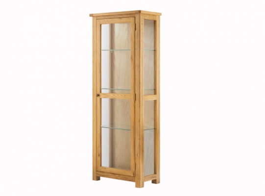 Suffolk Oak Glazed Display Cabinet