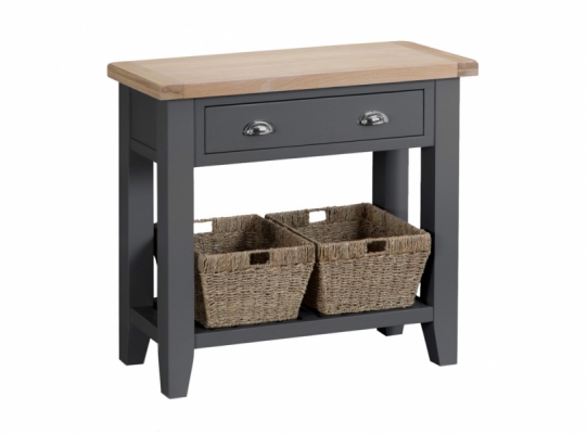 Torquay Charcoal Console Table