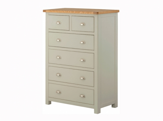 Suffolk Stone 4+2 Chest of Drawers
