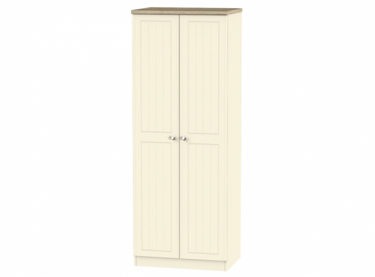 Vienna Tall 2ft6in Plain Wardrobe